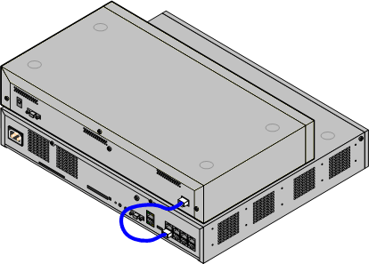 Système IP500 avec module d'extension externes